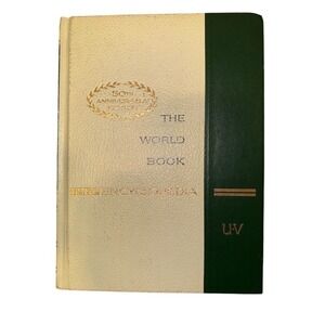 World Book Encyclopedia 1966 50th Anniversary Edition Volume 19 U-V